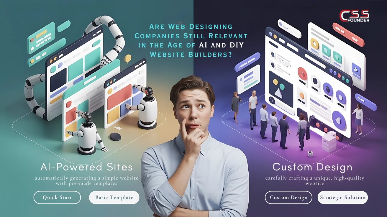 Are Web Designing Companies Still Relevant in the Age of AI and DIY Website Builders?